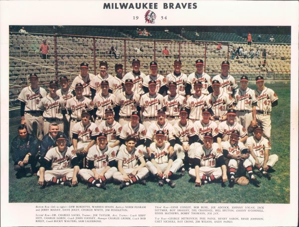 1954 Milwaukee Braves